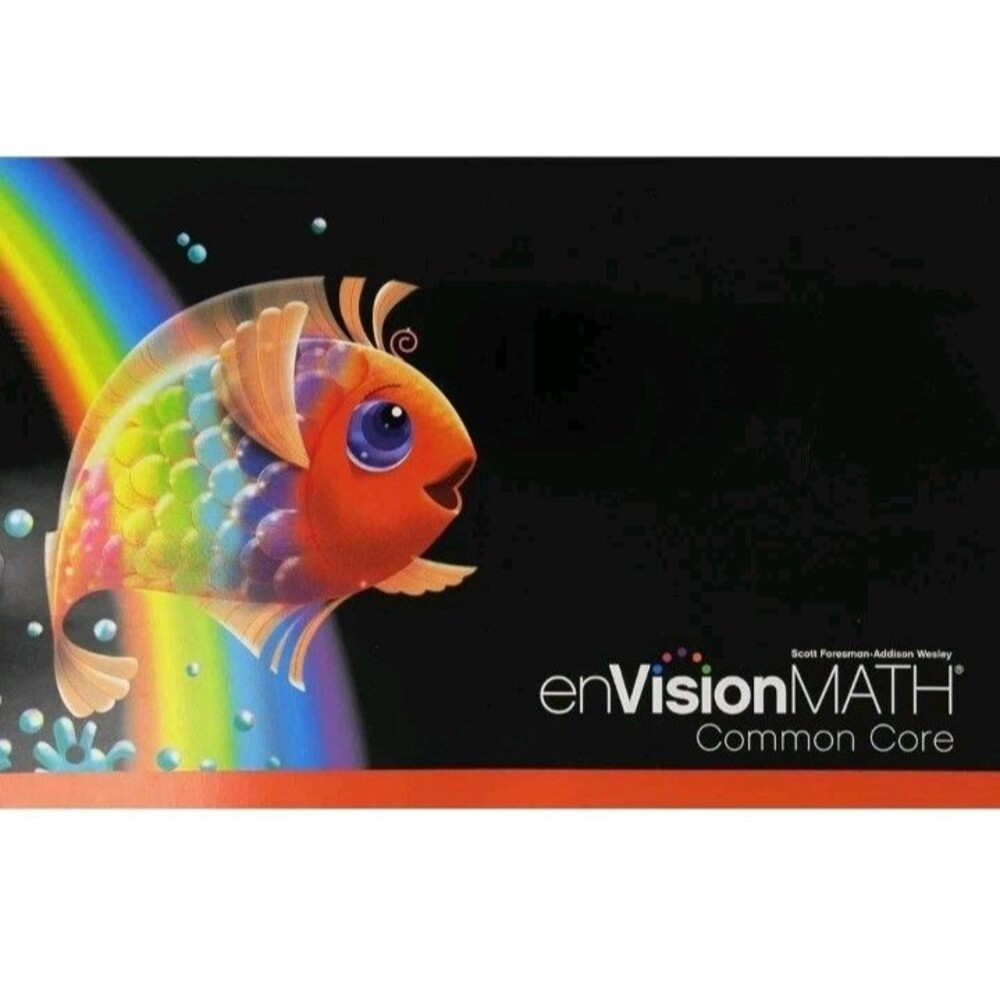 enVision Mathematics Pearson Common Core Grade K BIG Student Workbook 333 + pgs.
